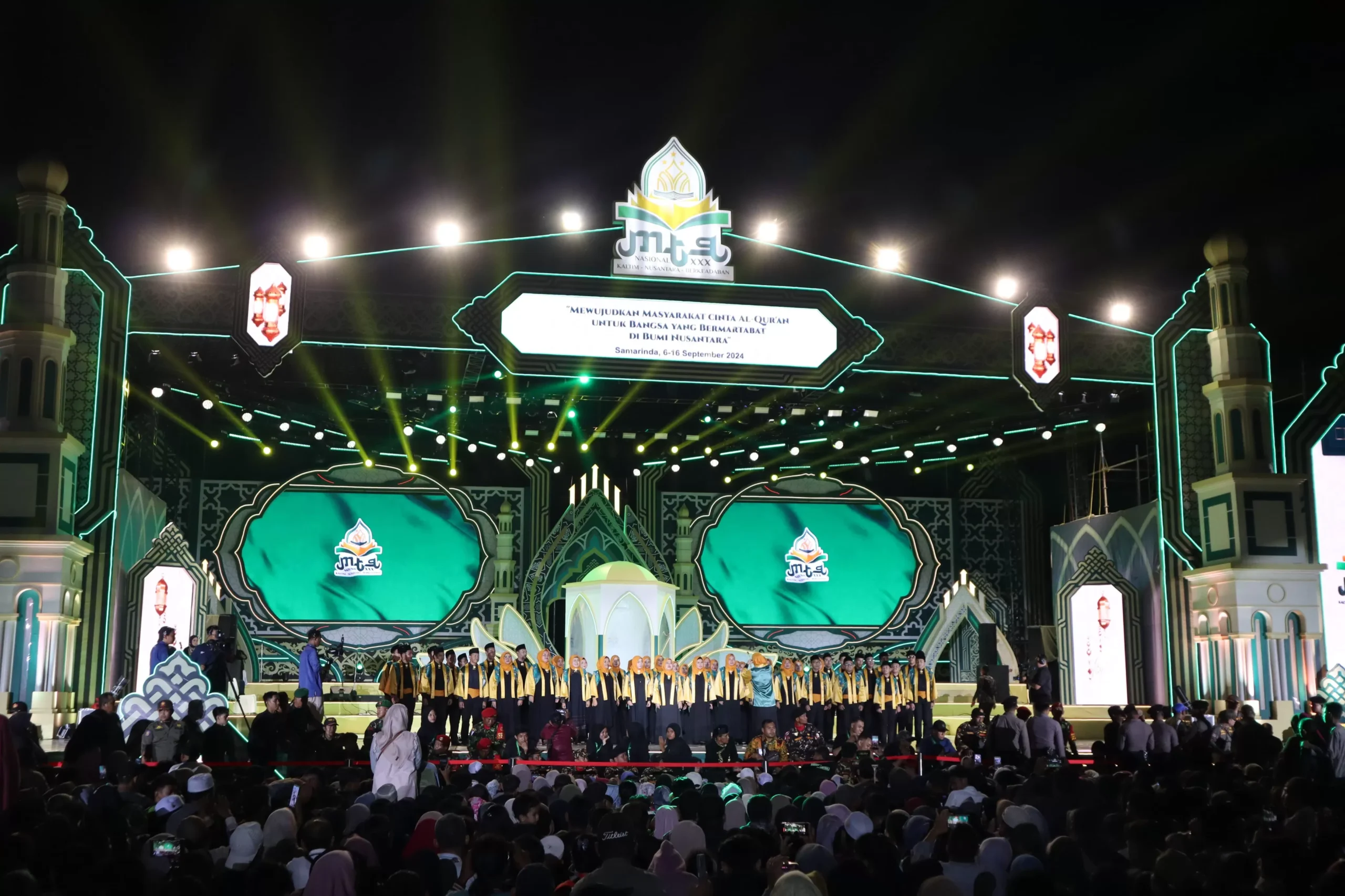 Musabaqah Tilawatil Qur’an (MTQ) Tingkat Nasional XXX Tahun 2024 di Provinsi Kalimantan Timur menghantarkan tuan rumah sebagai Juara Umum