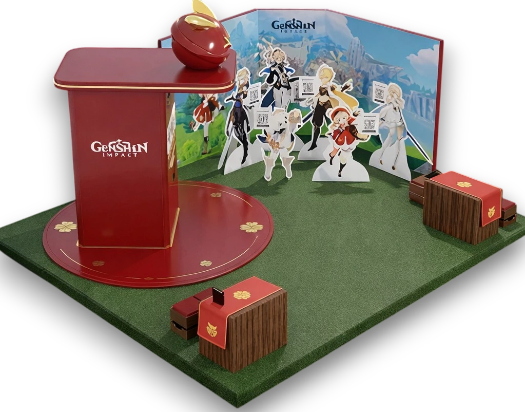 kontraktor booth event custom profesional oleh Sakata Global Indonesia untuk kebutuhan pameran, brand activation, dan exhibition event