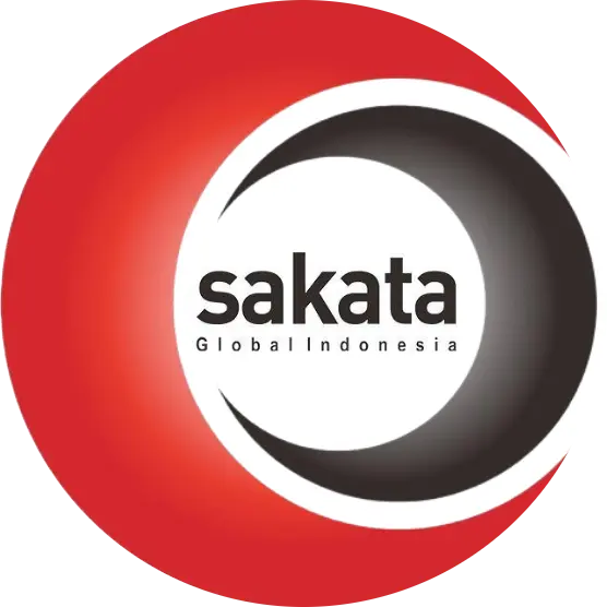 Logo Sakata Global Indonesia sebagai jasa EO profesional, vendor produksi event, custom booth, Backdrop, LED screen, sound system, lighting, dan sewa multimedia system terpercaya di Jakarta