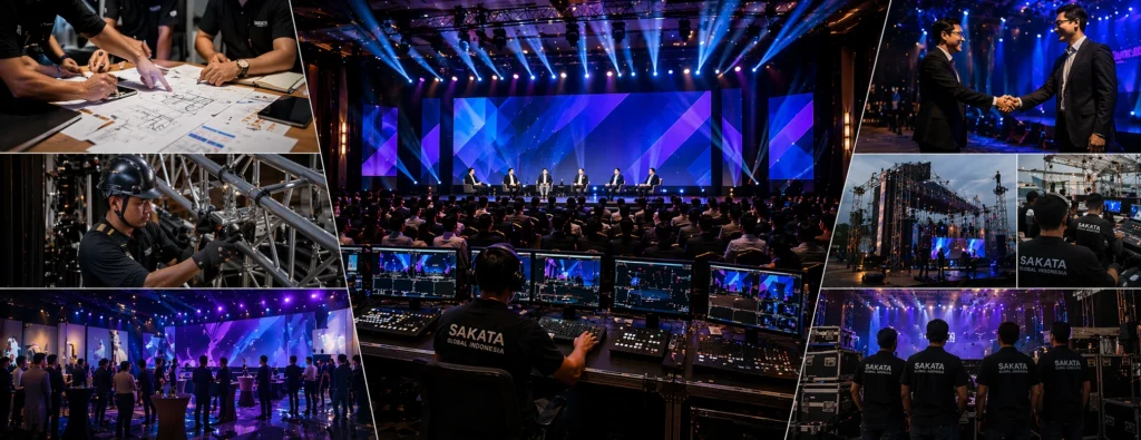one stop event solution vendor event profesional indonesia sakata global